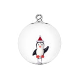 Glob decorativ Penguin with Christmas hat, Christmas Tales by Alessandra Baldereschi - ICHENDORF