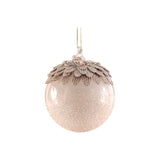 Glob decorativ Pinea, sampanie, 10 cm - SIMONA'S CHRISTMAS