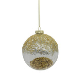 Glob decorativ Strela, auriu, 10 cm - SIMONA'S CHRISTMAS