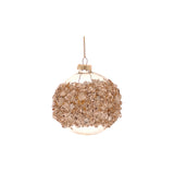 Glob decorativ Torcall, transparent/auriu, 10 cm - SIMONA'S CHRISTMAS