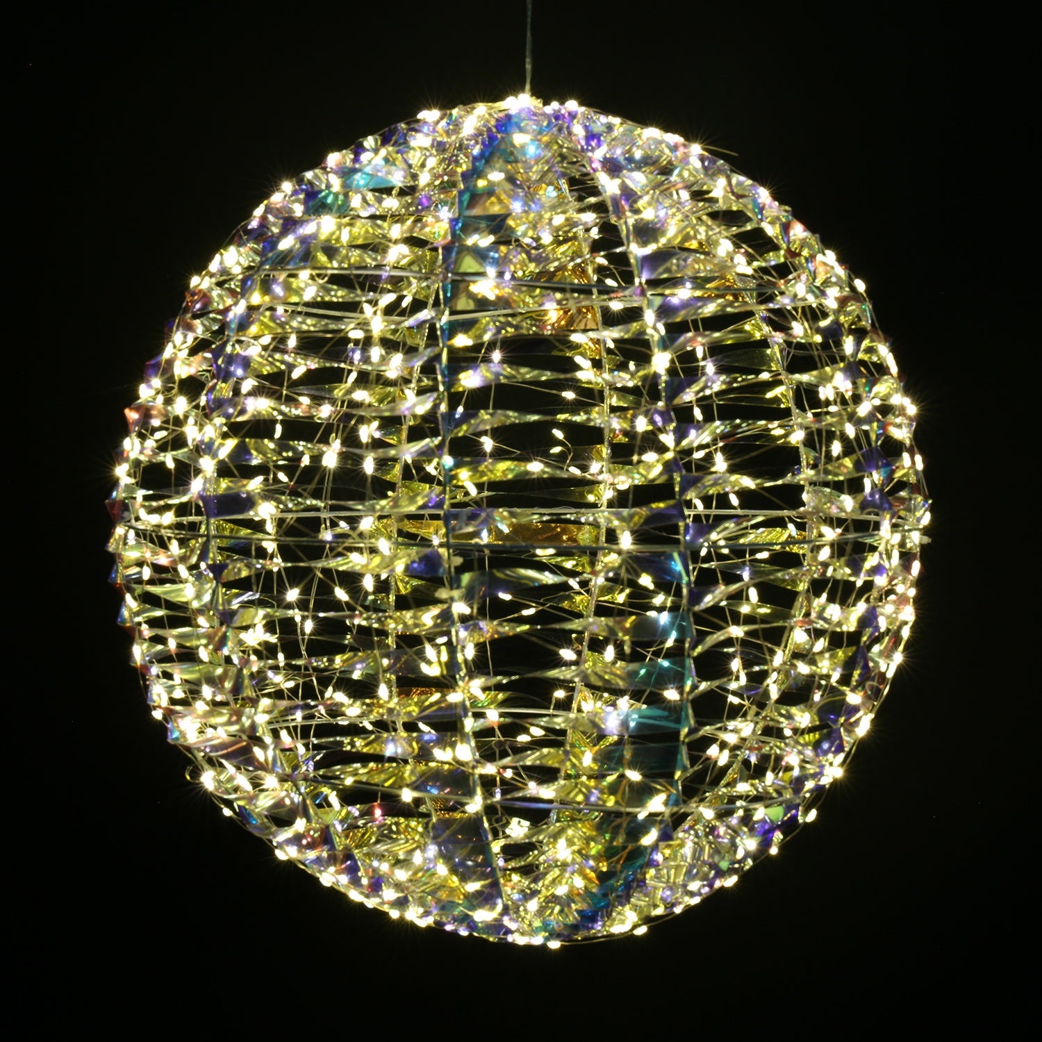Glob Magic Twist, 1440 leduri, iridescent, 70 cm, SIMONA'S CHRISTMAS