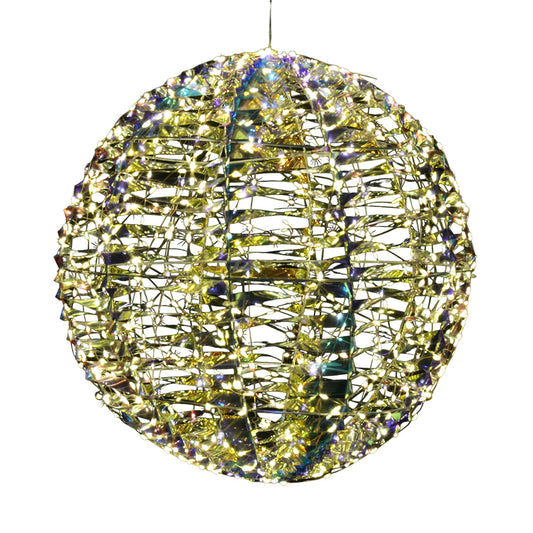 Glob Magic Twist, 1440 leduri, iridescent, 70 cm, SIMONA'S CHRISTMAS