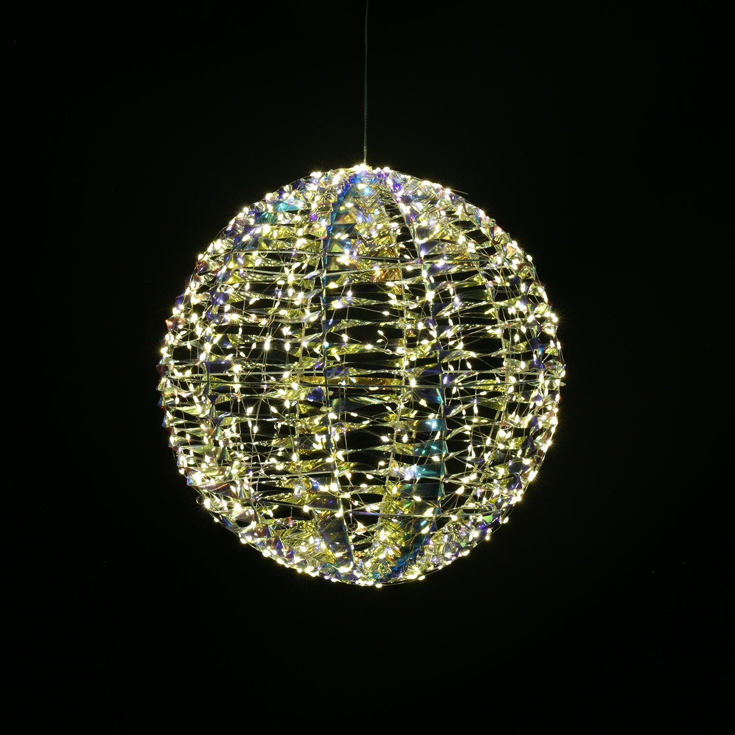 Glob Magic Twist, 720 leduri, iridescent, 40 cm, SIMONA'S CHRISTMAS