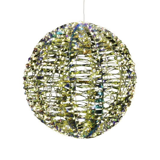Glob Magic Twist, 720 leduri, iridescent, 40 cm, SIMONA'S CHRISTMAS