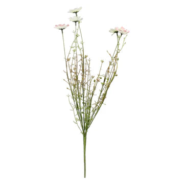 Buchet decorativ margarete, roz-alb, 54 cm, Daisy - SIMONA'S COLLECTION