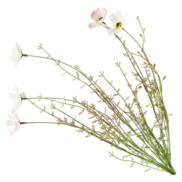 Buchet decorativ margarete, roz-alb, 54 cm, Daisy - SIMONA'S COLLECTION
