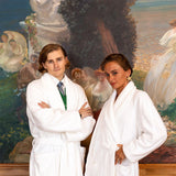 Halat lung, S, bumbac, Etoile Blanc - YVES DELORME