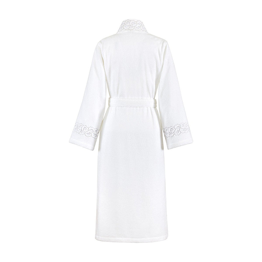 Halat lung, S, bumbac, Festons - YVES DELORME