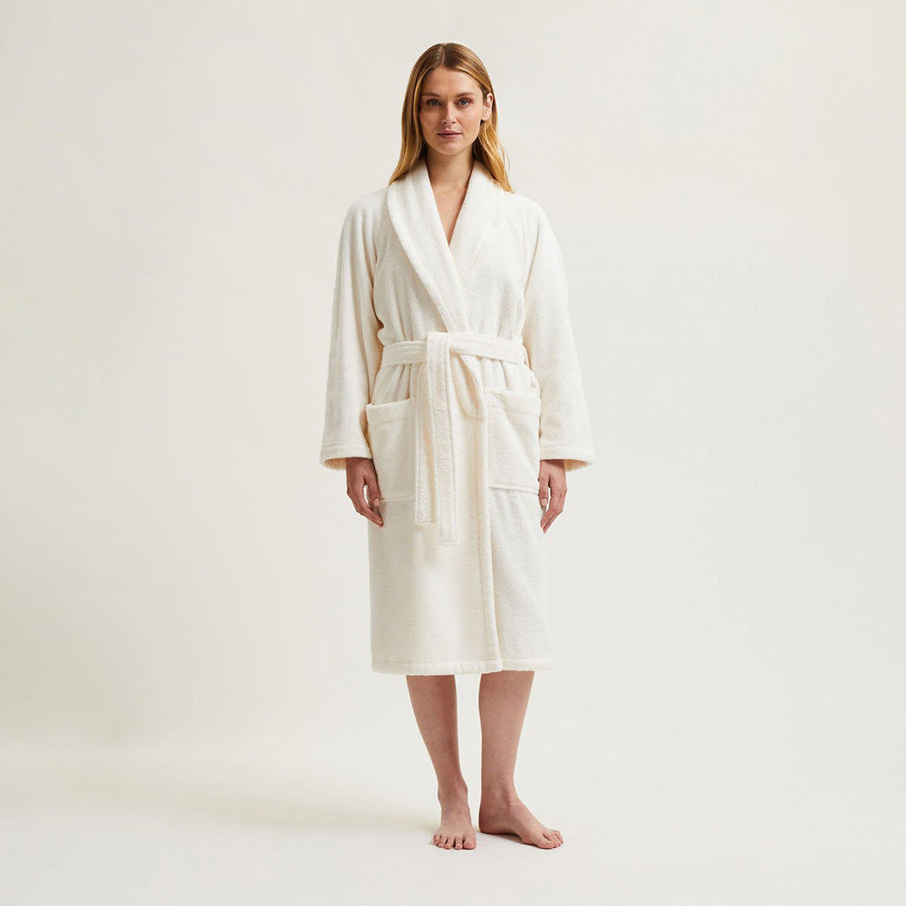 Halat lung, M, bumbac, Etoile Nacre - YVES DELORME