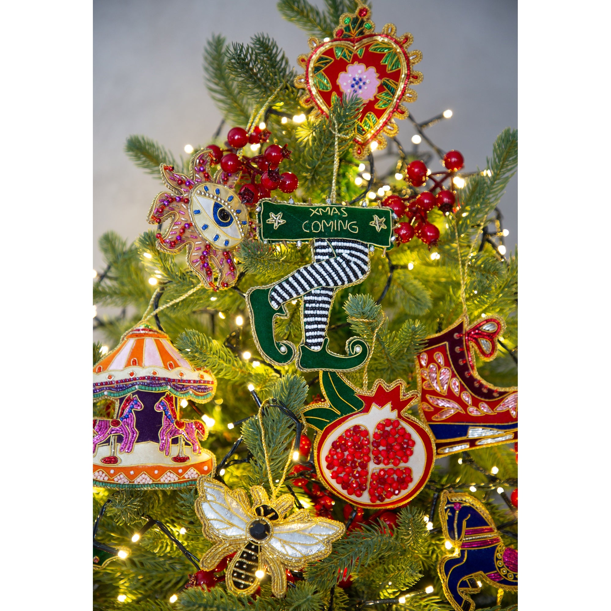 Ornament pentru brad, Il Natale Del Re Pudding - BACI MILANO