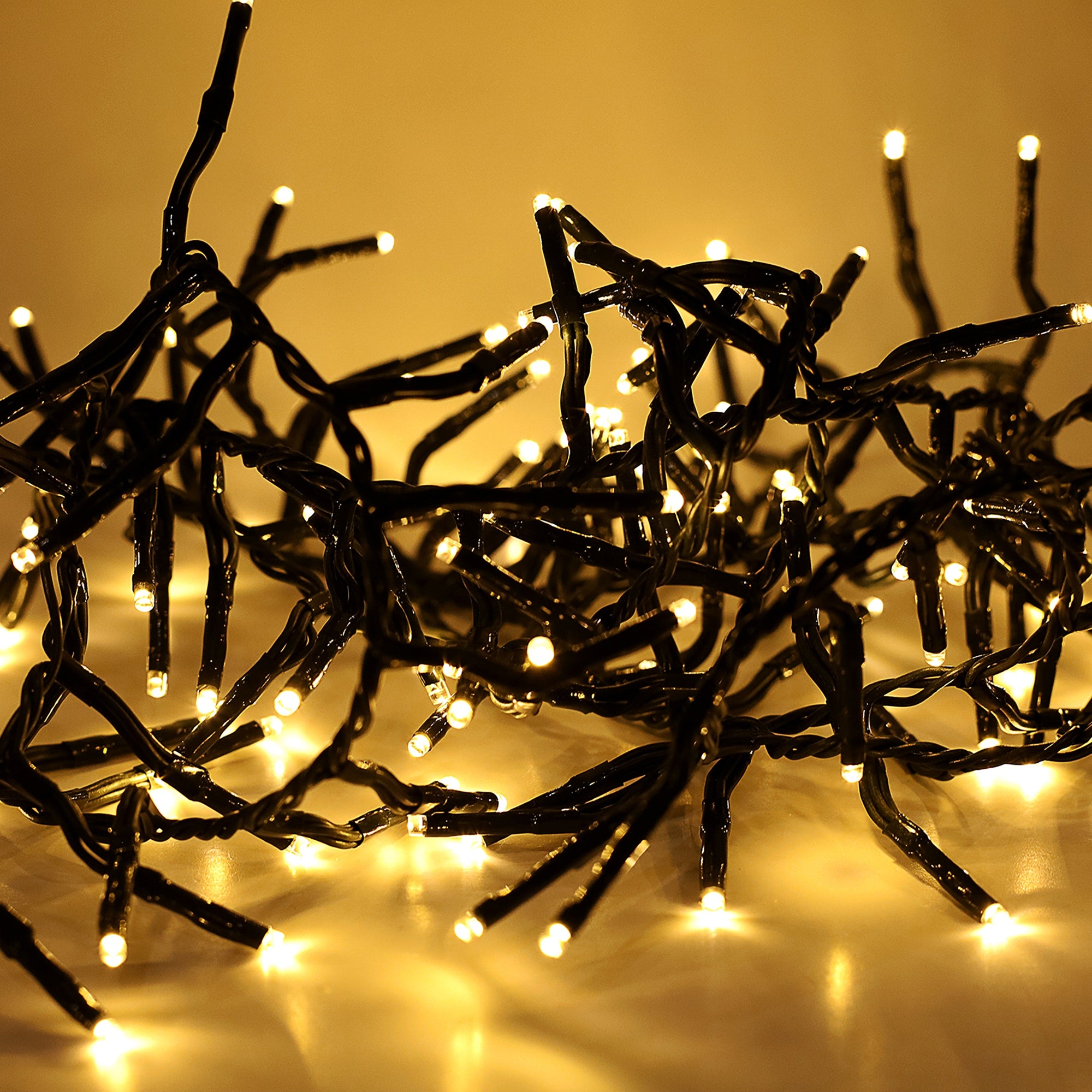 Instalatie cu 1200 leduri, alb cald, 24 m- SIMONA'S Christmas