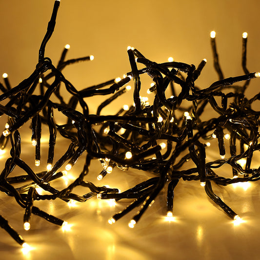 Instalatie cu 1200 leduri, alb cald, 24 m- SIMONA'S Christmas