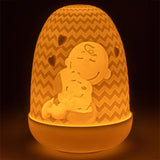 Lampa de masa din portelan, 11x15 cm, Snoopy - LLADRO
