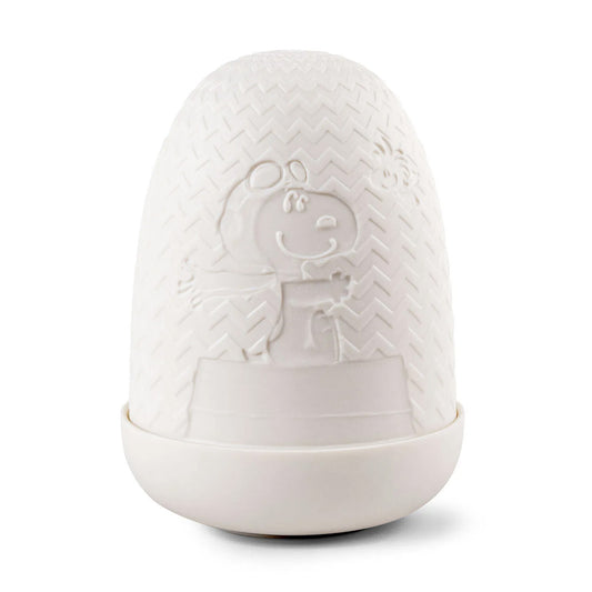 Lampa de masa din portelan, 11x15 cm, Snoopy - LLADRO