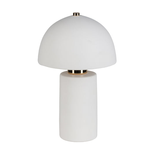 Veioza din ceramica, alb, 30 cm, Nonalbuio - SIMONA'S COLLECTION
