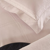 Lenjerie de pat 180x200, satin, 4 piese, Adagio Brume - YVES DELORME