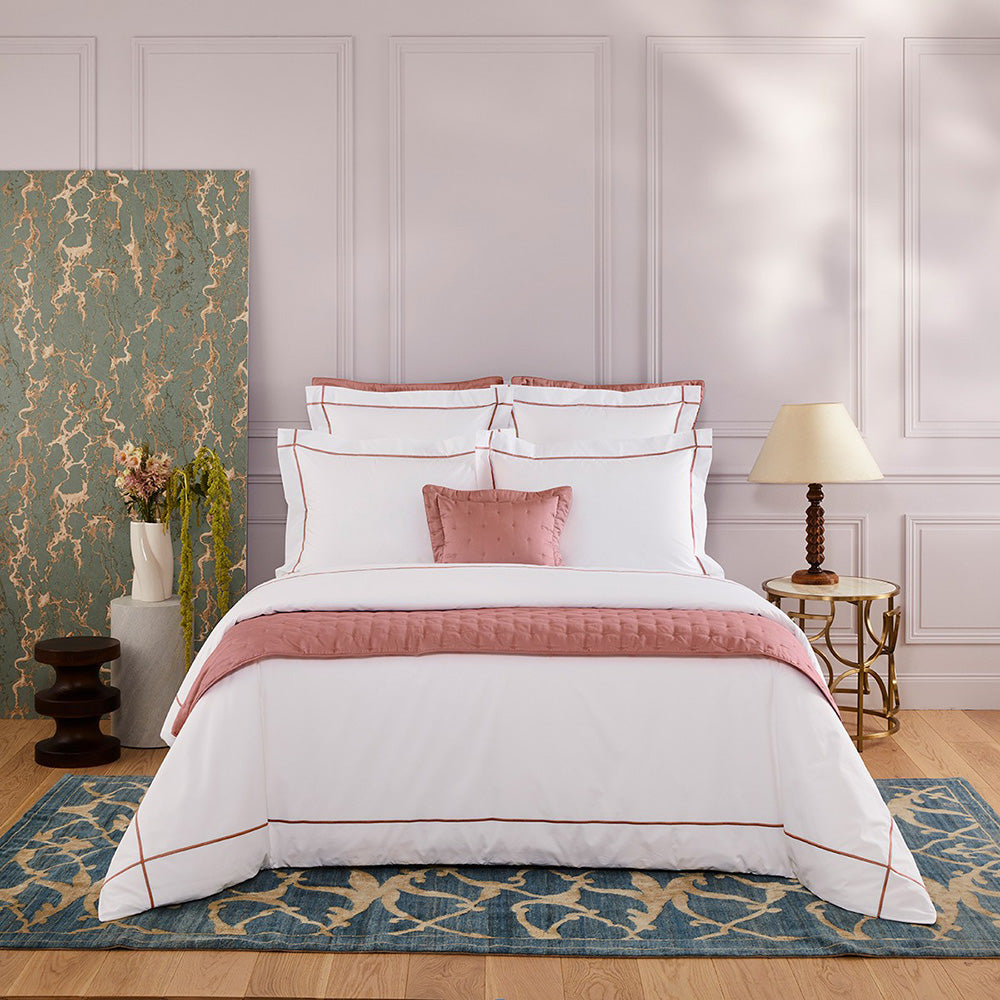 Cearceaf pentru pilota 240x220, percal, Athena Santal - YVES DELORME