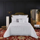 Cearceaf pentru pilota 260x240, satin, Ballet Blanc - YVES DELORME