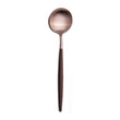 Lingura pentru servire, placata cu aur 18k, 26.5 cm, Goa Brown Rose Gold - CUTIPOL