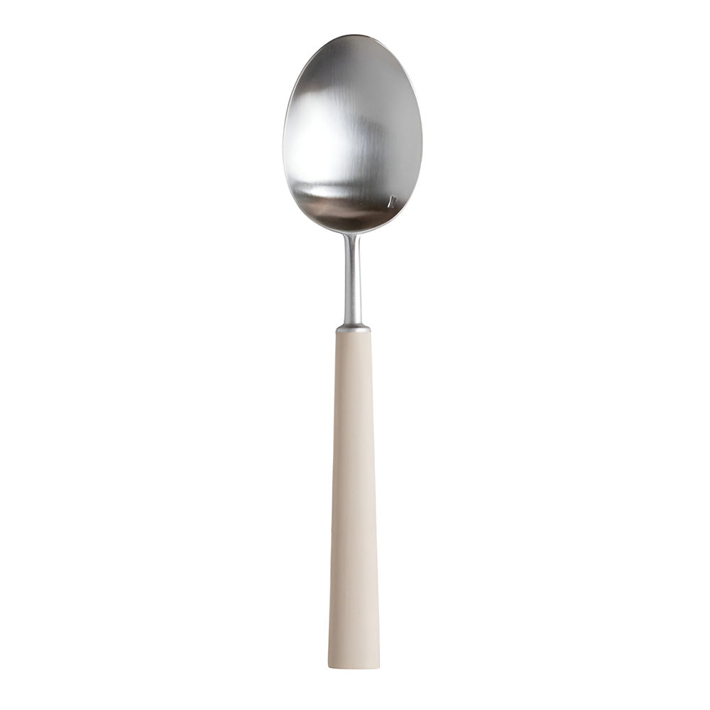 Lingura pentru servire, otel inoxidabil, 25 cm, Ebony Ivory - CUTIPOL
