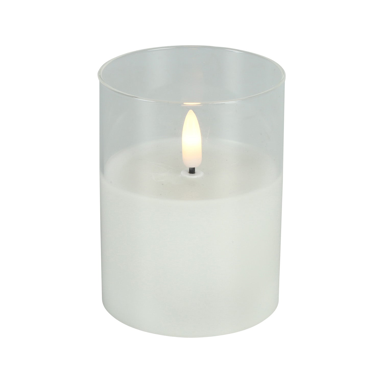 Lumanare cu led, alb, 10 cm - SIMONA'S CHRISTMAS