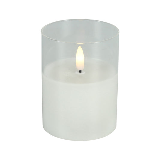 Lumanare cu led, alb, 10 cm - SIMONA'S CHRISTMAS