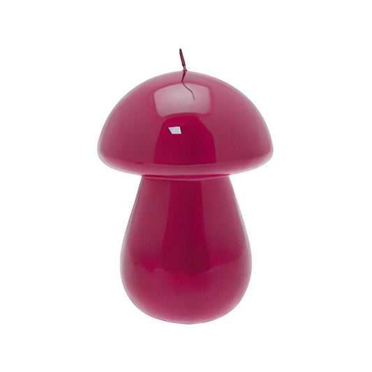 Lumanare decorativa ciuperca, magenta, 13 cm - SIMONA'S COLLECTION