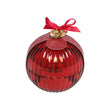 Lumanare Glob, rosu, 11.5 cm - SIMONA'S CHRISTMAS