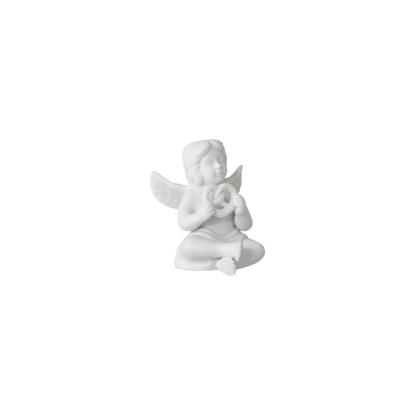 Figurina din portelan, inger cu pretzel, 6,5 cm, Angels - ROSENTHAL