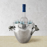 Set frapiera & 6 pahare pentru vodka, Orchid - Michael Aram