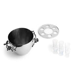 Set frapiera & 6 pahare pentru vodka, Orchid - Michael Aram