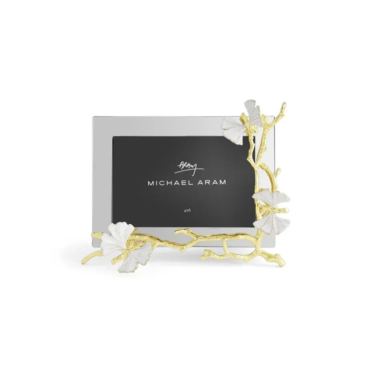 Rama foto, 13x18 cm, Butterfly Ginkgo Gold  - Michael Aram