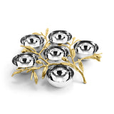 Vas pentru servire cu 6 compartimente, Olive Branch - Michael Aram