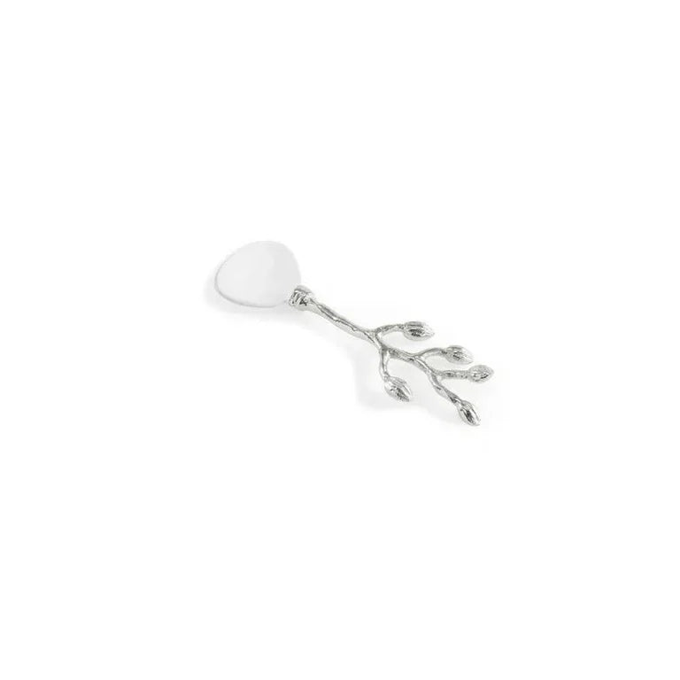 Set bol si lingura pentru caviar, 21 cm, Silver Orchid - Michael Aram