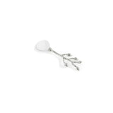 Set bol si lingura pentru caviar, 21 cm, Silver Orchid - Michael Aram