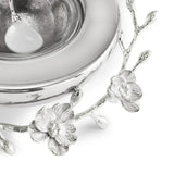 Set bol si lingura pentru caviar, 21 cm, Silver Orchid - Michael Aram