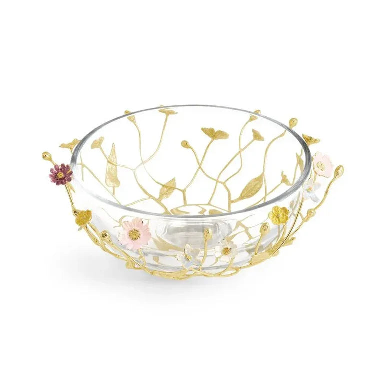 Bol din sticla, 32 cm, Wildflowers - Michael Aram