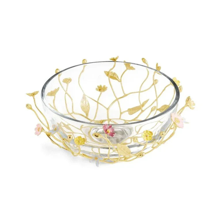 Bol din sticla, 32 cm, Wildflowers - Michael Aram