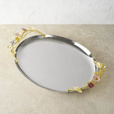Tava pentru servire, oval, 49x32 cm, Wildflowers - Michael Aram