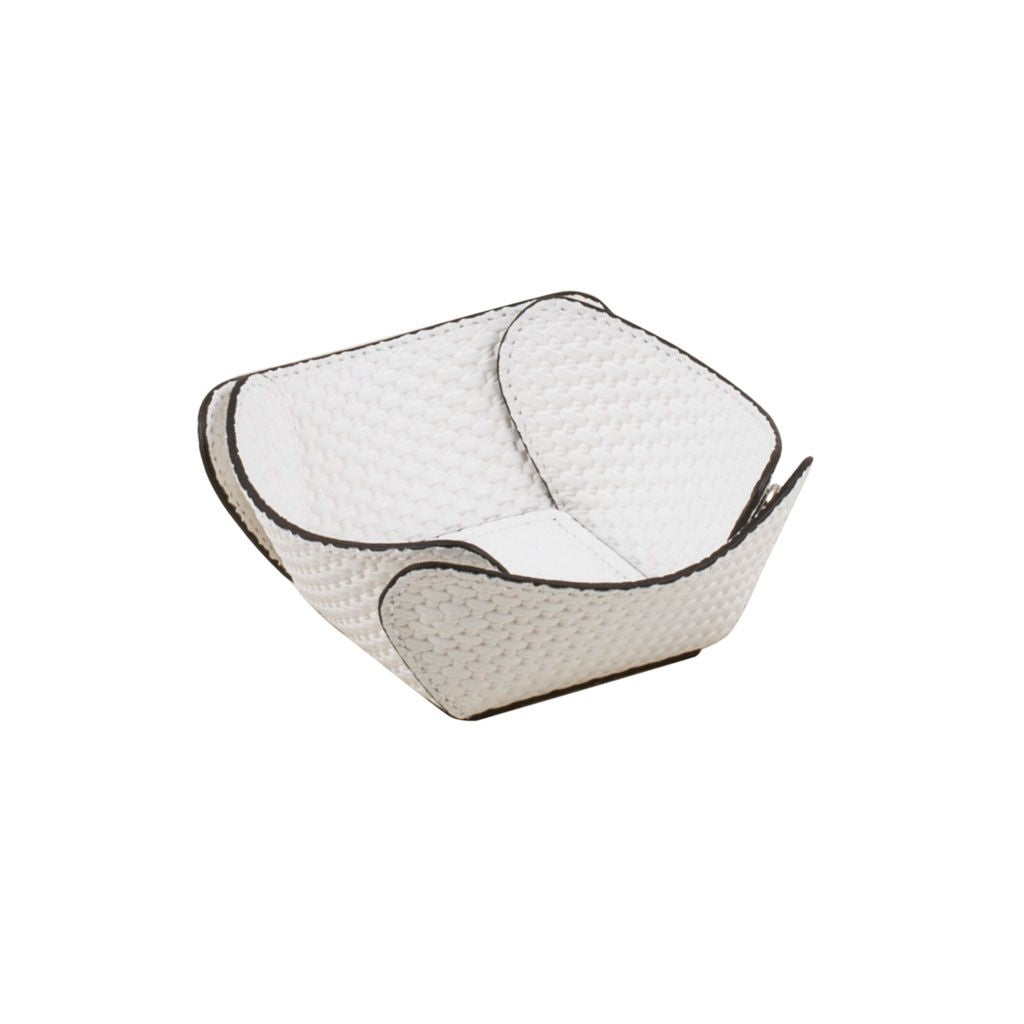 Tava decorativa din piele, 11.5x11.5 cm - Giobagnara