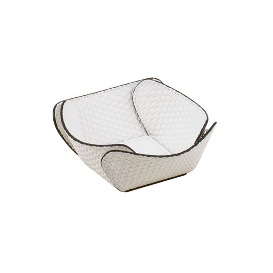Tava decorativa din piele, 11.5x11.5 cm - Giobagnara