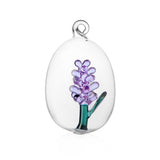 Ornament din sticla, Lavender, Botanica by Alessandra Baldereschi - ICHENDORF