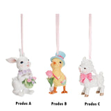 Ornament iepure/pui/miel, 9 cm - SIMONA'S COLLECTION