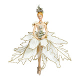 Ornament pentru brad, Balerina Bijoux, alb, 23 cm - SIMONA'S CHRISTMAS