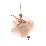 Ornament pentru brad, Balerina Charlotte, roz, 16 cm, SIMONA'S CHRISTMAS