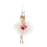 Ornament pentru brad, Balerina Degas Carnival, crem/roz, 18 cm - SIMONA'S CHRISTMAS