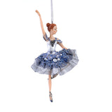 Ornament pentru brad, Balerina Glisten, albastru, 18 cm, SIMONA'S CHRISTMAS