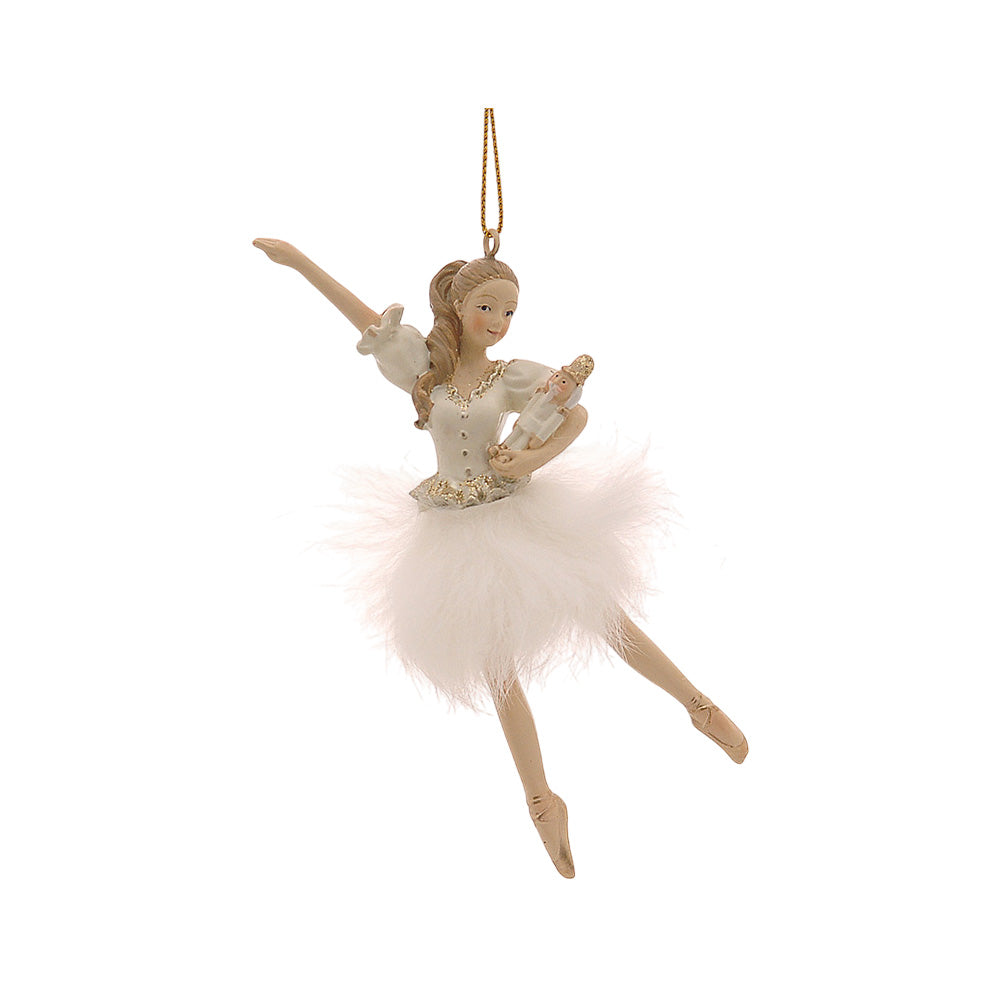 Ornament pentru brad, Balerina Marguerite, 12 cm - SIMONA'S CHRISTMAS