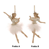 Ornament pentru brad, Balerina Marguerite, 12 cm - SIMONA'S CHRISTMAS