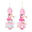 Ornament pentru brad, Calut de mare Carnival, roz, 15 cm - SIMONA'S CHRISTMAS